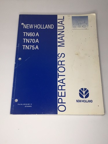 New holland tn60a - holland, tn60a,