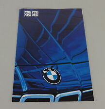 Opuscolo BMW 7 Serie E23 728I / 732I / 735I / 745I Edizione 01/1983
