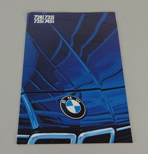 Opuscolo bmw serie e23 - opuscolo,