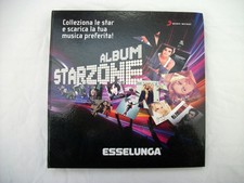 Album Starzone Esselunga Completo 96 Carte Sony Cards Collezione Cantanti