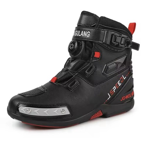 Stivali moto uomo pelle - in,
