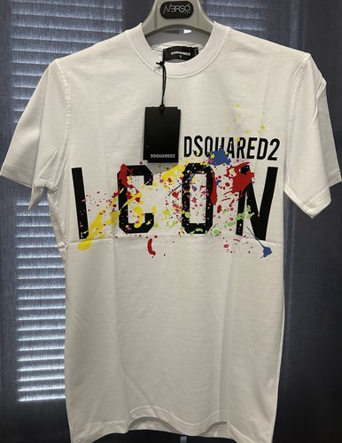 Dsquared2 shirt cotone - t-shirt, in