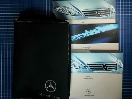 Kit manuali libretto mercedes - kit,