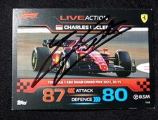 F1 CARD Topps autografo