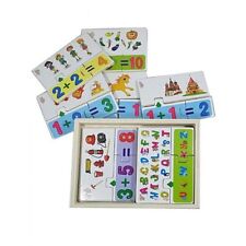 x Gioco Puzzle Multi Funzionale Imparare La Matematica Puzzle Bambini dfh