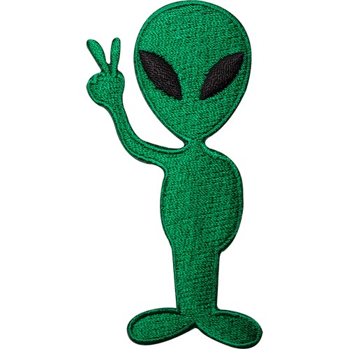 Alien ufo peace sign - alien,