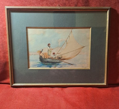 Quadro antico morino - p.,