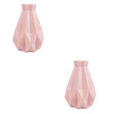  2 Pezzi Vaso Fioriera Decorativa Fiori Semplicità Geometrico Vaso da Interno