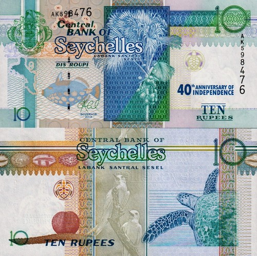 Seychelles rupees 2016 - seychelles,