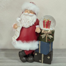 NATALE Babbo Natale Sfera Neve