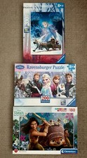 Puzzle Ravensburger & Clementoni Disney 200 pezzi, lotto di 3