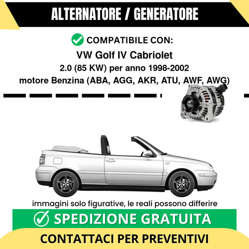Alternatore golf iv - golf,