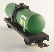 Lima carro cisterna verde vagone 2 assi trasporto carburanti BP H0 1:87