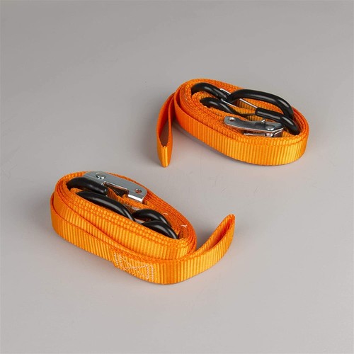 Coppia cinghie arancio 25mm - arancio,