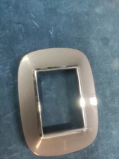 BTICINO AXOLUTE HB4803 PLACCA TONDA 3 MODULI Grigio Metallo AXOLUTE