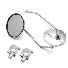 Coppia specchietti cromati - coppia,
