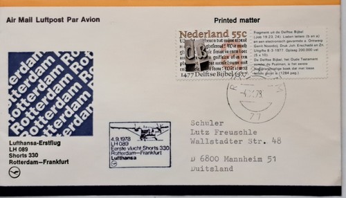 Lufthansa primo volo - , con