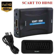 Adattatore convertitore da SCART a HDMI adattatore audio video composito SKYBOX DVD 1080P