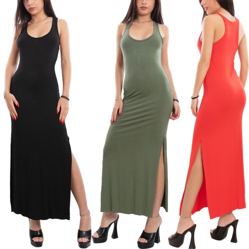 Abito lungo donna - , spacchi