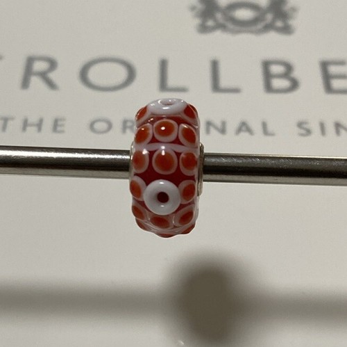 Trollbeads rara perla vetro - rara,