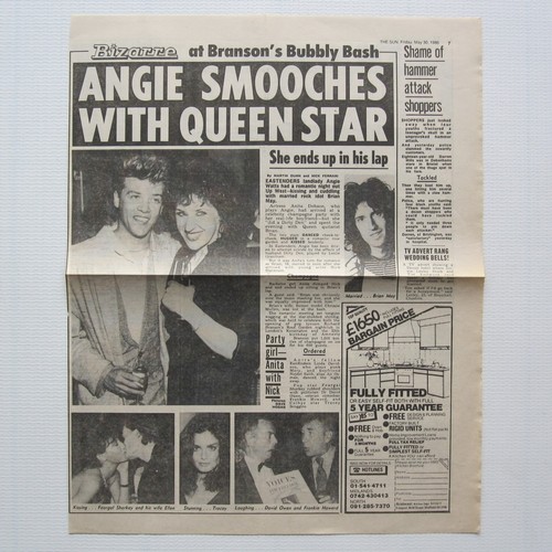 Queen brian may - 1986, the
