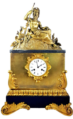 Antico orologio camino - orologio, da