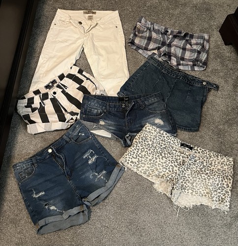 Pantaloncini donna denim
