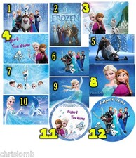 Cialda FROZEN Decorazione