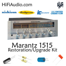 Marantz 1515 condensatore ricostruzione restauro recap service kit riparazione