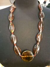 Collana perline effetto guscio di tartaruga