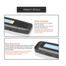 MINI REGISTRATORE VOCALE USB