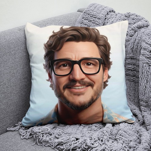 Copricuscino pedro pascal - pedro,
