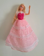 1986 Abito Barbie Dream Glow, Luce di stelle Superstar  Mattel-NO DOLL
