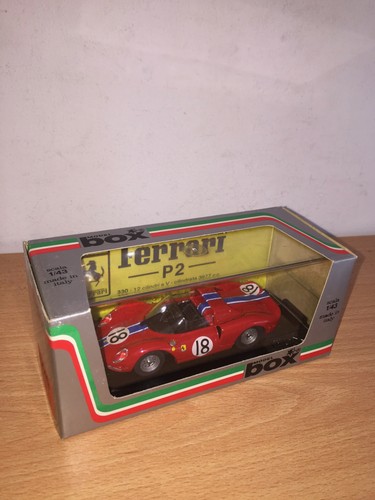 Model box ferrari p - box, 1:43