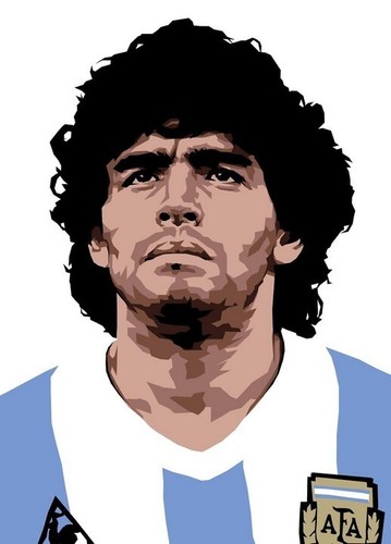 Adesivo stiker diego armando - stiker,