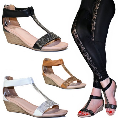 Scarpe donna sandali strass - donna,