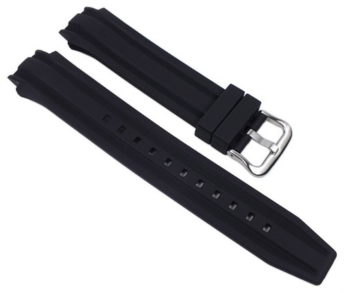 Casio cinturino resina nero - in,