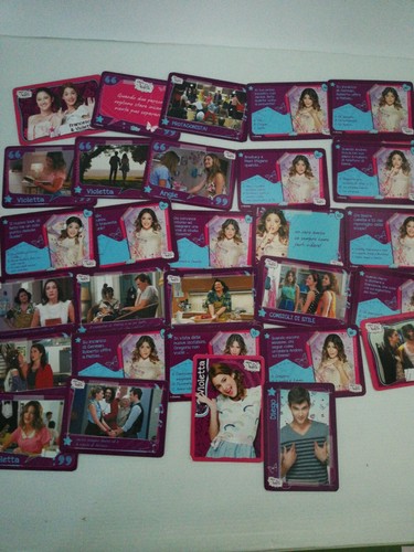 Violetta disney card figurine - violetta,