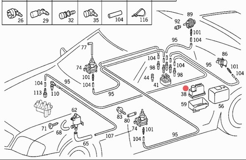 Mercedes r129 pompa zv - r129,