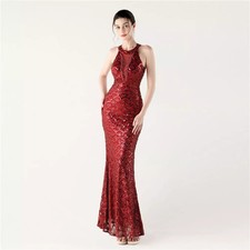 Abito Rosso Vino Elegante
