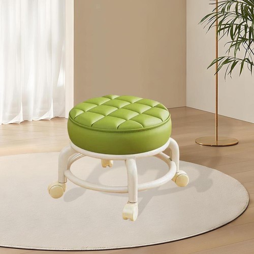 Sgabello basso con - , ruote