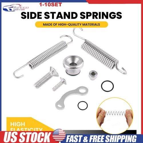 Side stand kickstand - side, springs