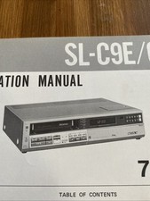 SL-C9E/C9UB Beta Cassette