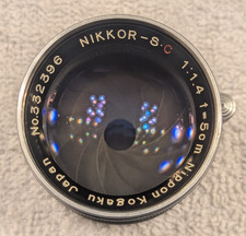 Nikkor-S.C 50mm f:1.4 Lens LTM