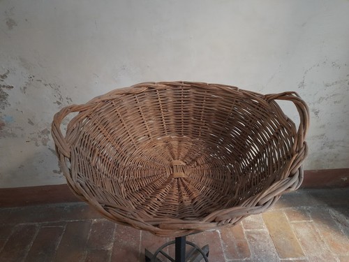 Cesto rotondo manici in - cesto,