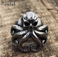 MENDEL Anello Uomo Acciaio
