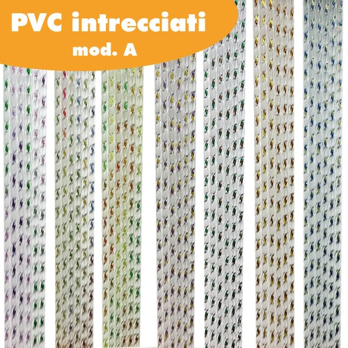 Tenda fili pvc multicolore - fili,