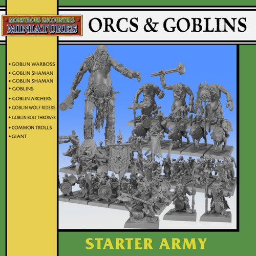 Armata orchi goblin set - orchi,