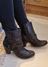 Stivaletto Tronchetto Donna In Pelle Zero Db Taglia 38