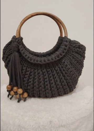 Borsa uncinetto modello shell - uncinetto,